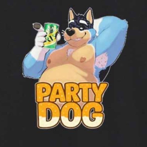 Rama El Ligre Party Dog Shirt – Funny Retro Graphic Tee – Cool Party Animal 91 - Picture 2 of 5